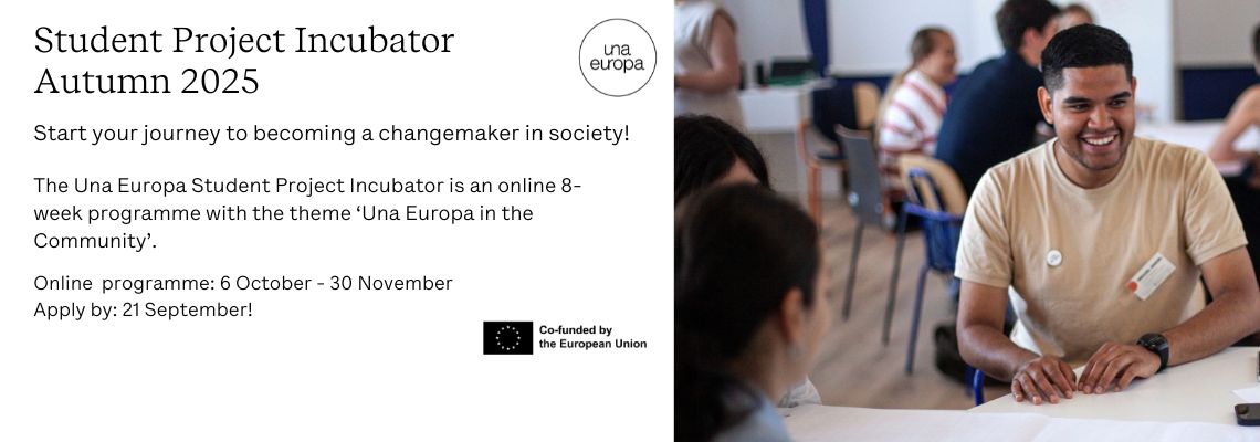 ¿Quieres colaborar con un equipo internacional de estudiantes de Una Europa para plantear soluciones a retos globales?